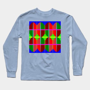 Multicolored Tribal Long Sleeve T-Shirt